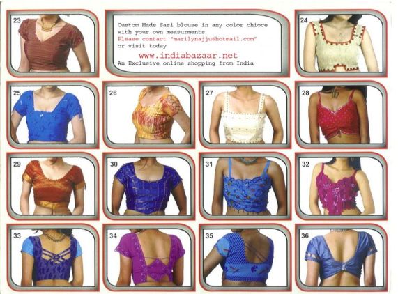 many-blouse-designs